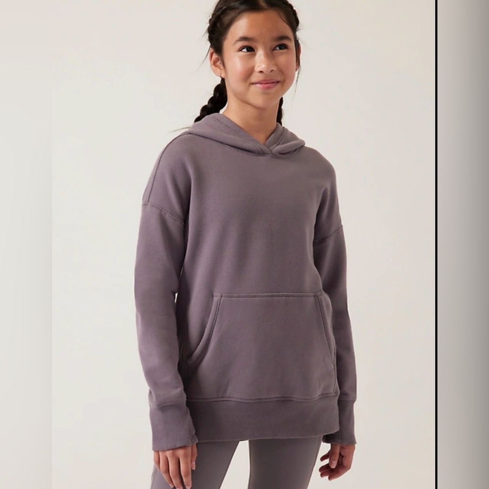 ATGLETA GIRLS PURPLE HOODIE/ Purple/Size Large